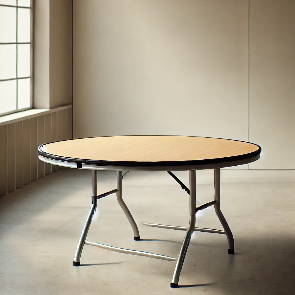 72 Inch Round Folding Table Rentals