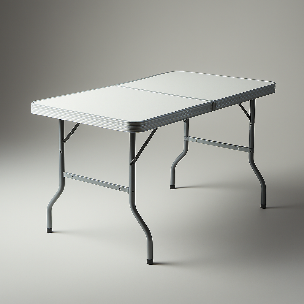 8 Foot Fold In Half Table Rentals