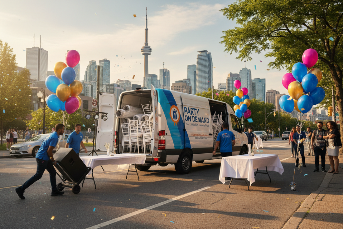 Last-Minute Party Rentals in Toronto: What You Can Still Get Fast
