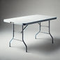 6 Foot Fold In Half Table Rentals