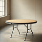 72 Inch Round Folding Table Rentals