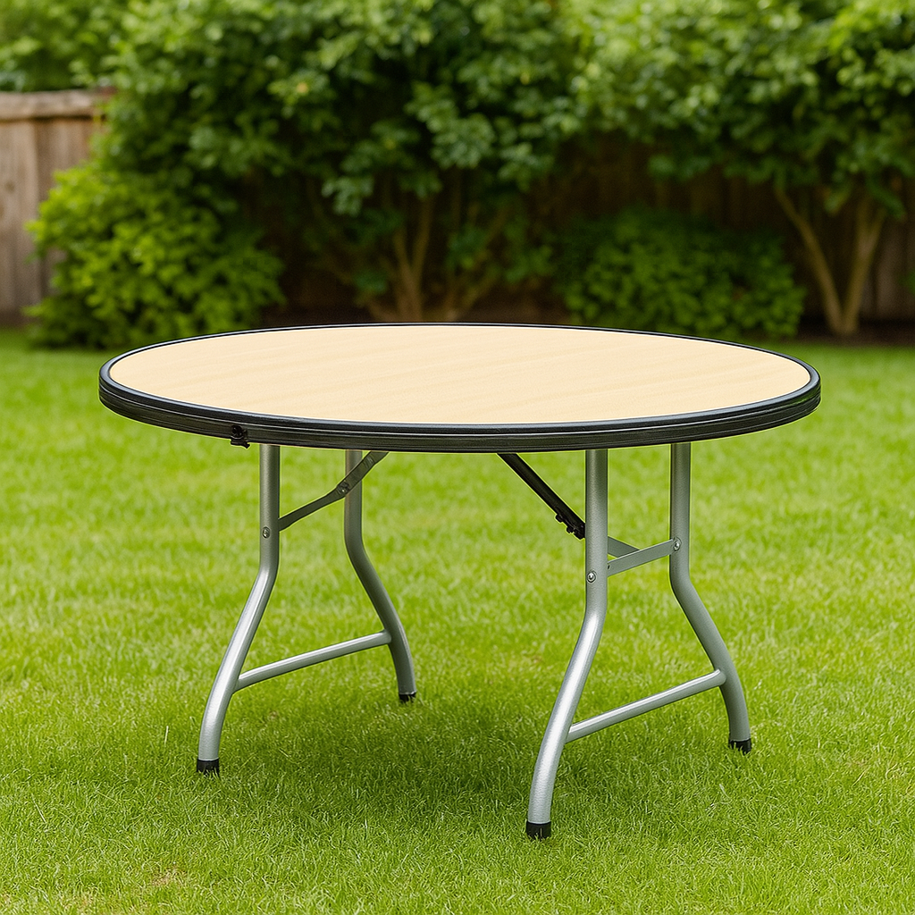 72 Inch Round Folding Table Rentals