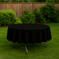 90 Inch Black Tablecloth Canada for Round Table