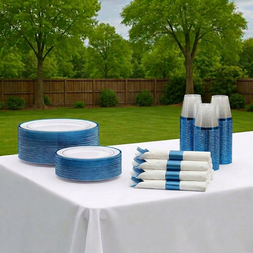 Premium Guest Disposable Dinnerware Set