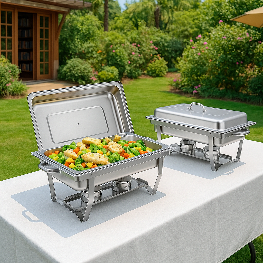 Chafing Dish Buffet Set Rentals – One Party Rentals