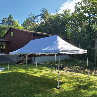 Outdoor canopy tent rental for backyard and private events in GTA